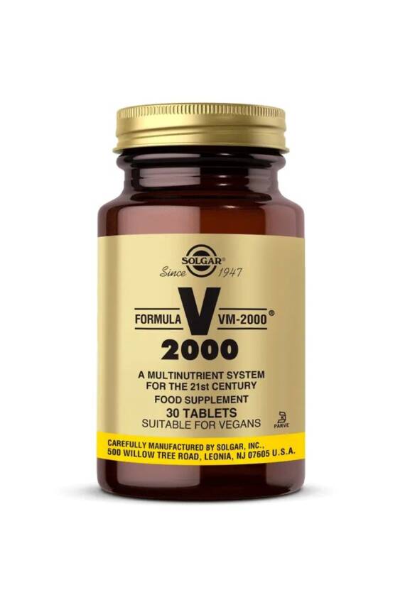 Solgar Vm 2000 Multivitamin 180 Tablet - 1