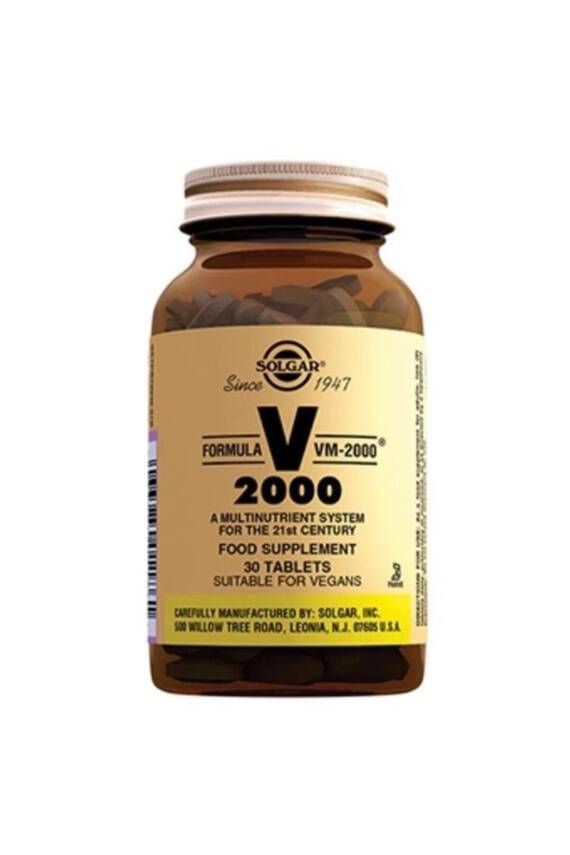 Solgar VM 2000 Multivitamin 30 Tablet - 1
