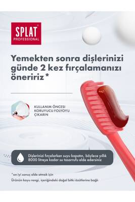 Splat Aktive Diş Macunu Sağlıklı Diş Etine Sağlıklı Tam Ağız Bakımı 100 ml - 6