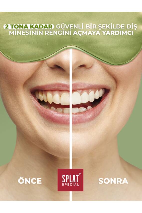 Splat Black Lotus 4 Ton Beyaz Diş Macunu 75 ml - 3