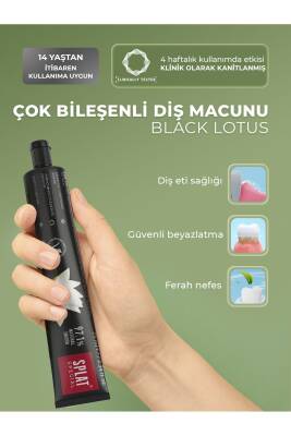 Splat Black Lotus 4 Ton Beyaz Diş Macunu 75 ml - 4