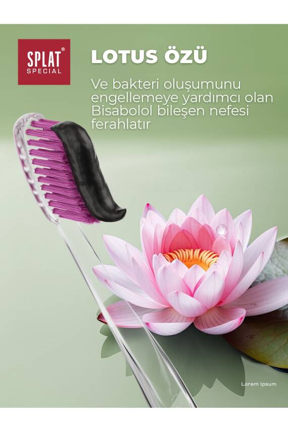 Splat Black Lotus 4 Ton Beyaz Diş Macunu 75 ml - 8