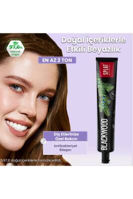 Splat Blackwood Diş Macunu 4 Ton Beyaz 75 ml - Splat