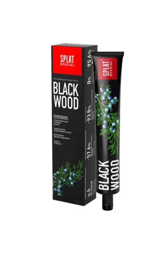 Splat Blackwood Diş Macunu 4 Ton Beyaz 75 ml - 7