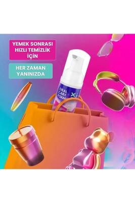 Splat Diş Ve Diş Telleri Için Beyazlatıcı Ağız Temizleme Köpüğü Nane Aromalı 3'ü 1 Arada 50 ml - 4