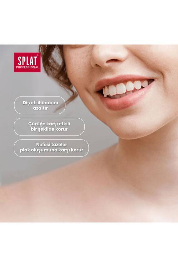 Splat Ferahlatıcı Nane Tadında Professional Total Care Ağız Çalkalama Suyu Gargara - 2