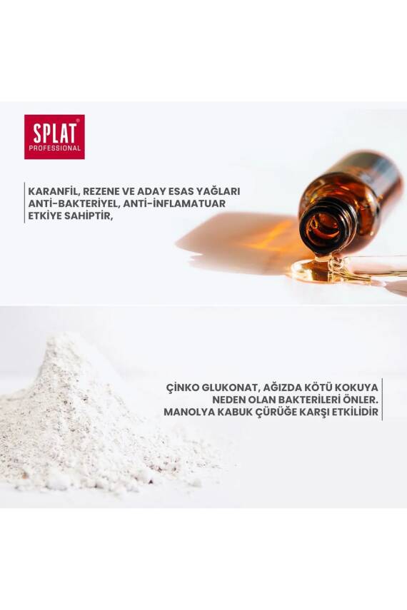 Splat Ferahlatıcı Nane Tadında Professional Total Care Ağız Çalkalama Suyu Gargara - 4