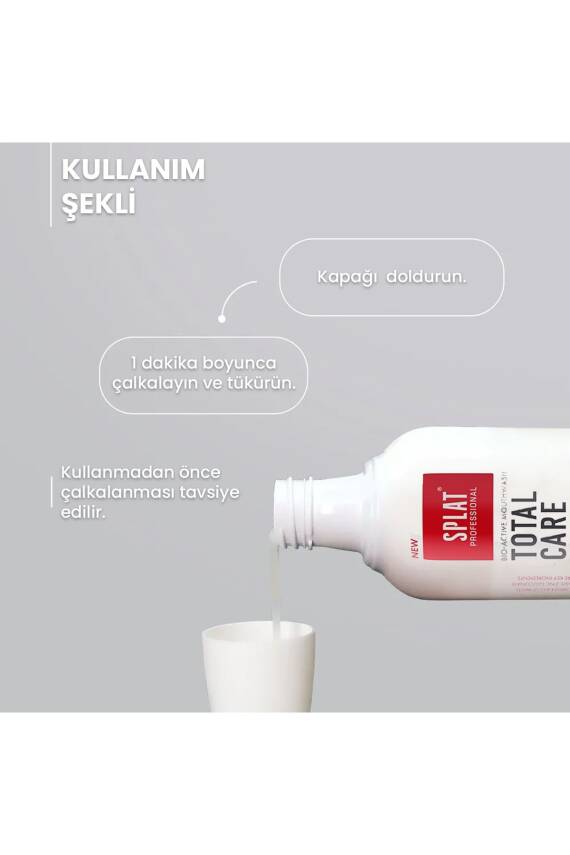 Splat Mouthwash White Plus Ağız Çalkama Suyu 275ml - 5