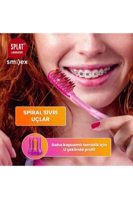 Splat Ortodontik Diş Fırçası Smilex Ortho Yumuşak - 3