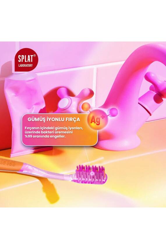 Splat Ortodontik Diş Fırçası Smilex Ortho Yumuşak - 5