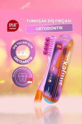 Splat Ortodontik Diş Fırçası Smilex Ortho Yumuşak - 1