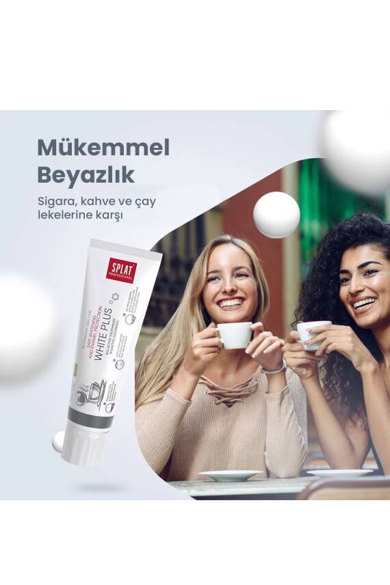 Splat Professional Diş Macunu White Plus 100 ml | Güçlü Beyazlık - 3