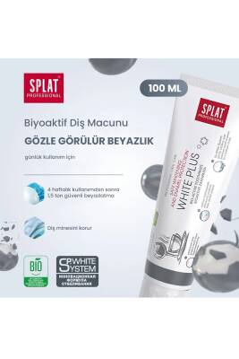 Splat Professional Diş Macunu White Plus 100 ml | Güçlü Beyazlık - Splat