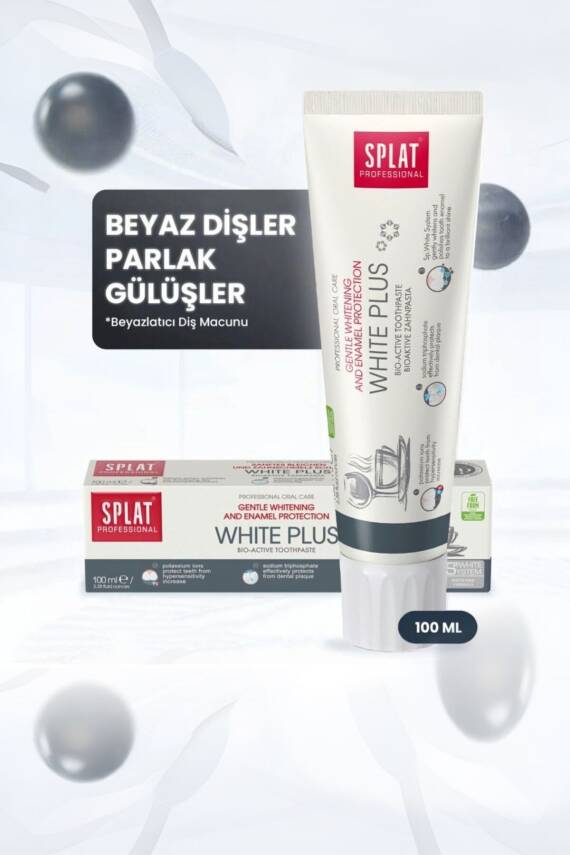 Splat Professional Diş Macunu White Plus 100 ml | Güçlü Beyazlık - 5