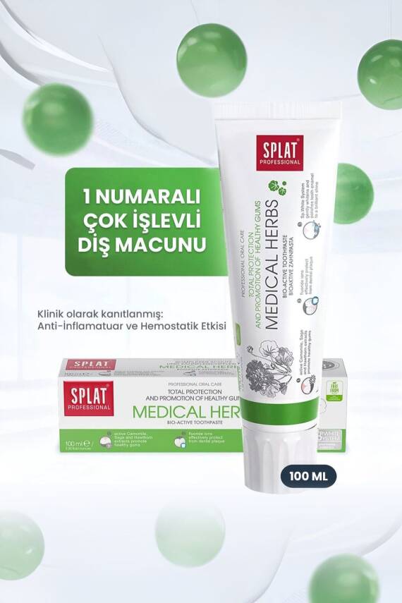 Splat Professional Medical Herbs Diş Macunu 100 ml - 1