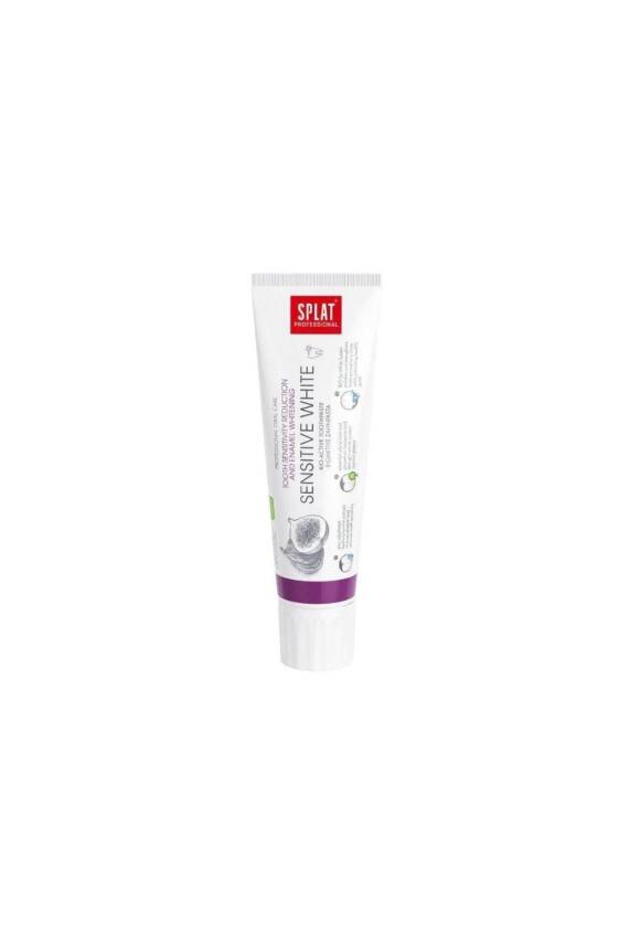 Splat Professional Sensitive White Beyazlatıcı Florürsüz Diş Macunu 100 ml - 2