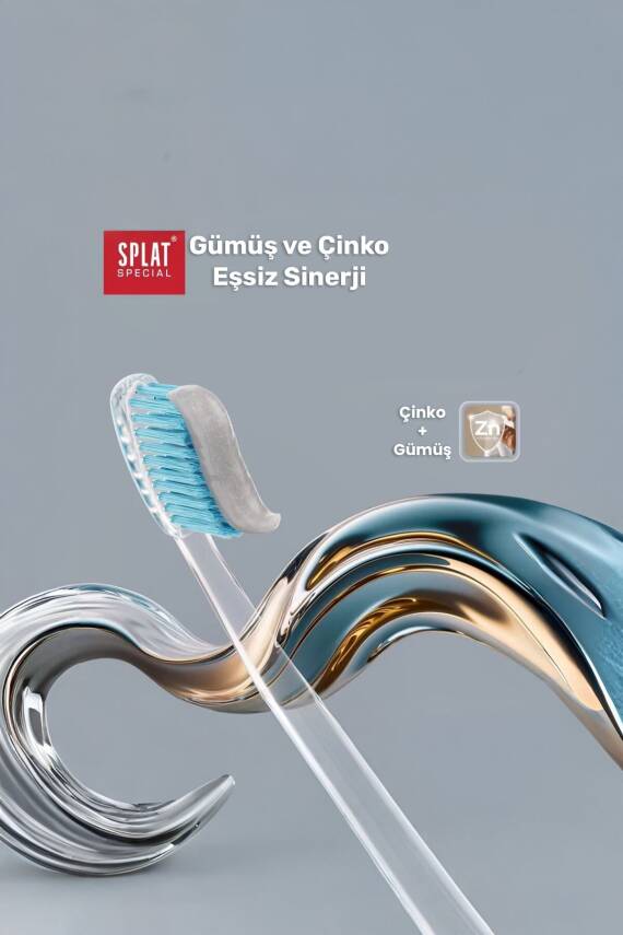 Splat Special Silver Diş Macunu 75 ml Ağız Kokusu Azaltıcı - 2