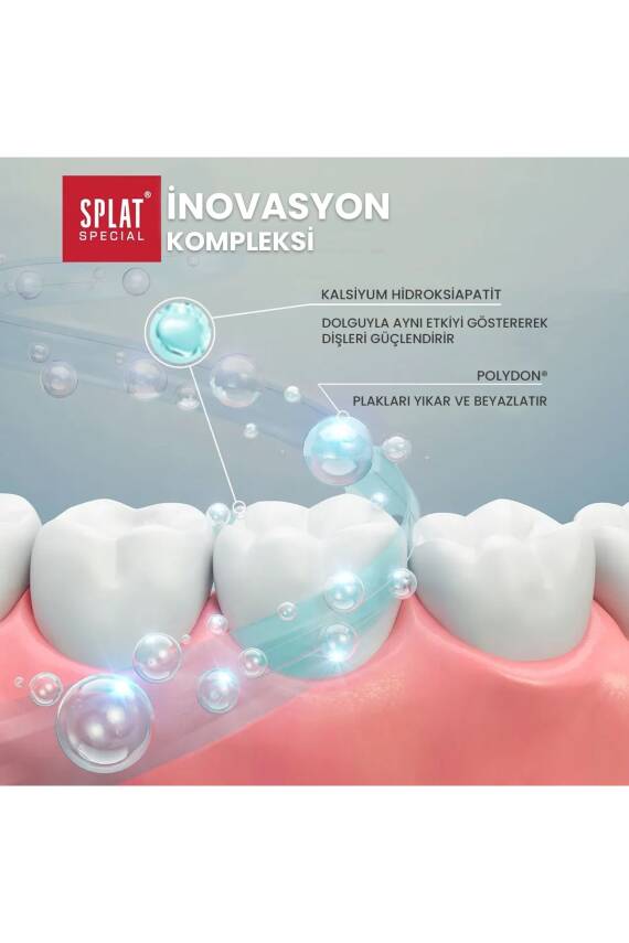 Splat Special Silver Diş Macunu 75 ml Ağız Kokusu Azaltıcı - 3