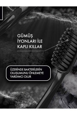 Splat Ultra Clean Kömür Mikro Partikül Kaplamalı Hard Diş Fırçası - 5