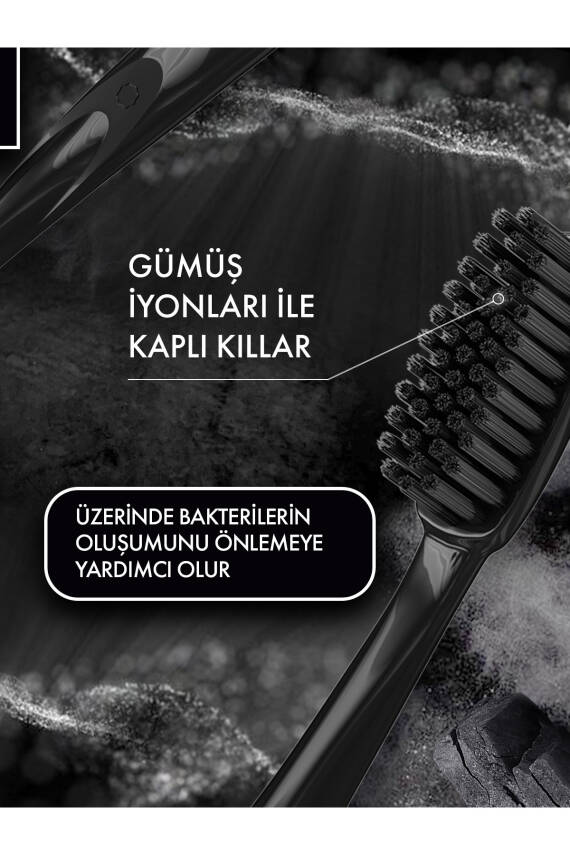 Splat Ultra Clean Kömür Mikro Partikül Kaplamalı Hard Diş Fırçası - 5