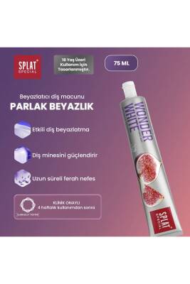 Splat Wonder White Incir Özlü Diş Macunu 75 ml - 2