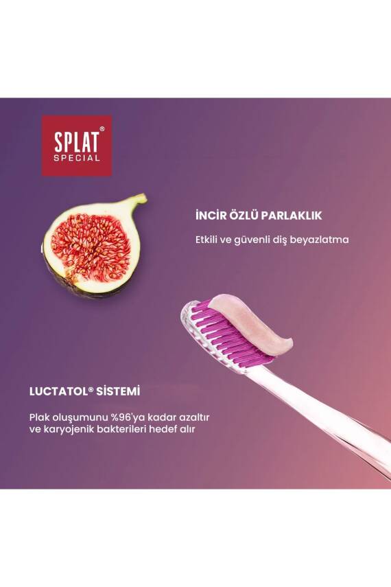 Splat Wonder White Incir Özlü Diş Macunu 75 ml - 4