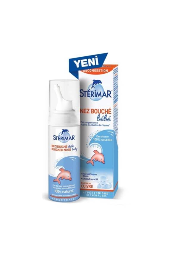 Sterimar Baby Blocked Nose Hipertonik Sprey 100 ml - 1