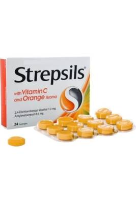 Strepsils Honey & Lemon 24 Pastil | Bal Ve Limon Aromalı - Strepsils