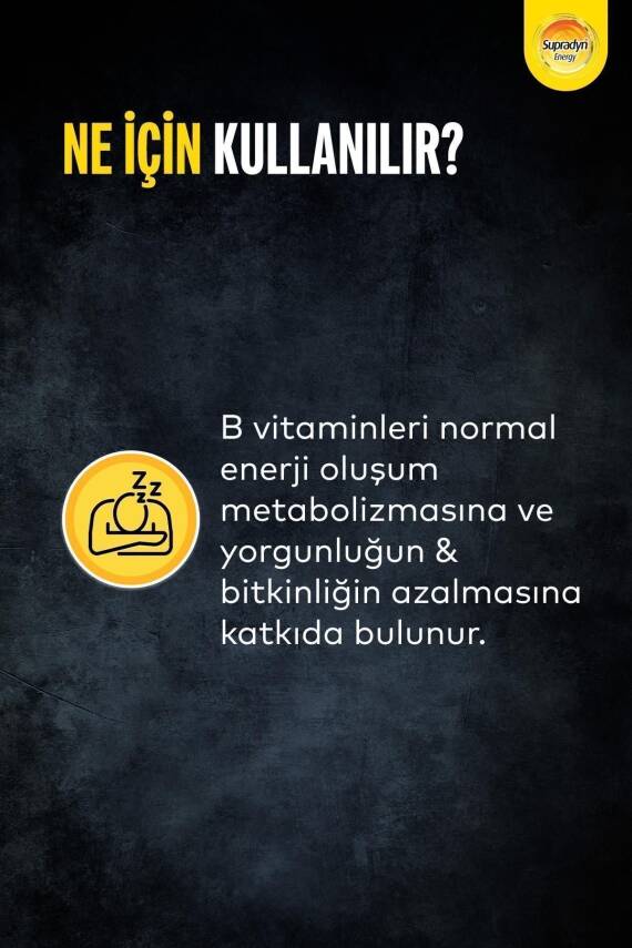 Supradyn 15 Efervesan Tablet | Koenzim Q10, Multivitamin Ve Mineral Içeren Takviye Edici Gıda - 4