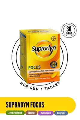 Supradyn Focus 30 Film Kaplı Tablet - 1