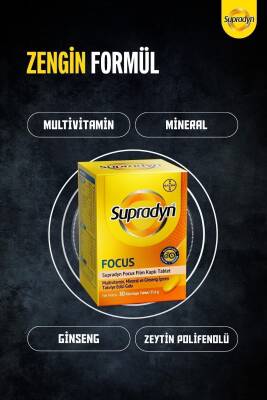 Supradyn Focus 30 Film Kaplı Tablet - 3