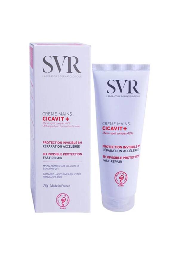 SVR Creme Mains Cicavit+ Onarıcı Etkili El Kremi 75g - 2