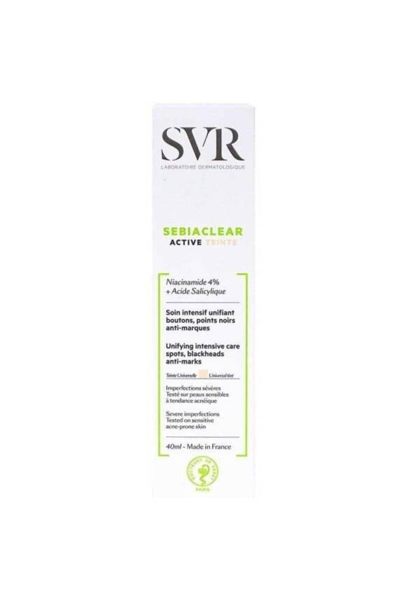 SVR Sebiaclear Active Renkli Bakım Kremi 40ml - 1