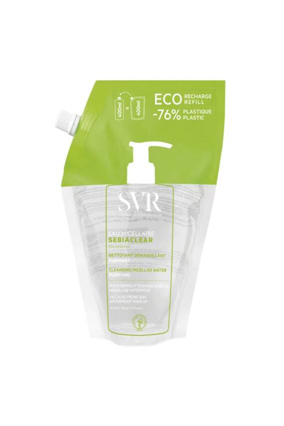SVR Sebiaclear Eau Micellaire 400 ml - Refill - 1