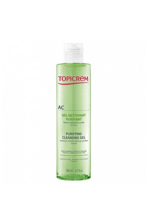 Topicrem Ac Purifying Cleansing Gel 200 ml - 1