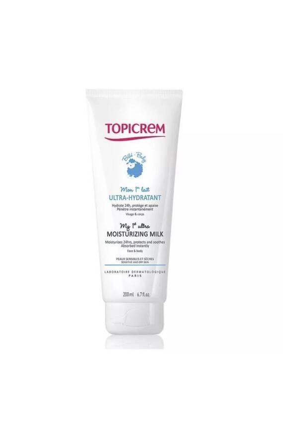 Topicrem Baby Ultra Nemlendirici Süt 200 ml - 1