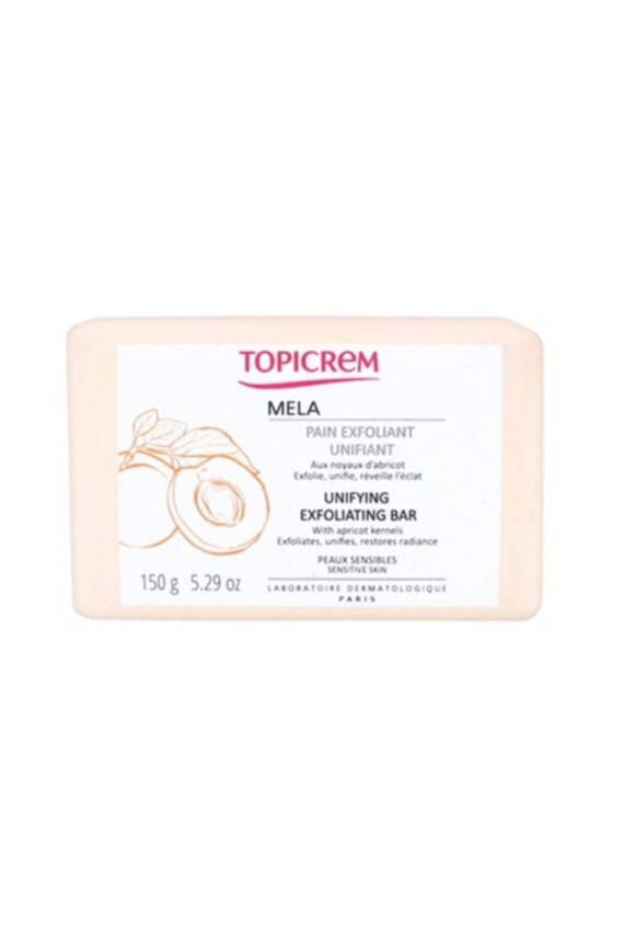 Topicrem Mela Unifying Exfoliating Bar Sabun 150 gr - 1