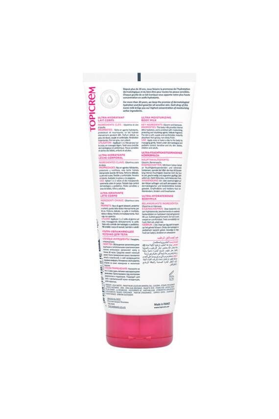 Topicrem Ultra Moisturizing Body Milk 200 ml - 2