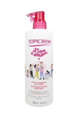 Topicrem Ultra Moisturizing Body Milk 500ml - Topicrem