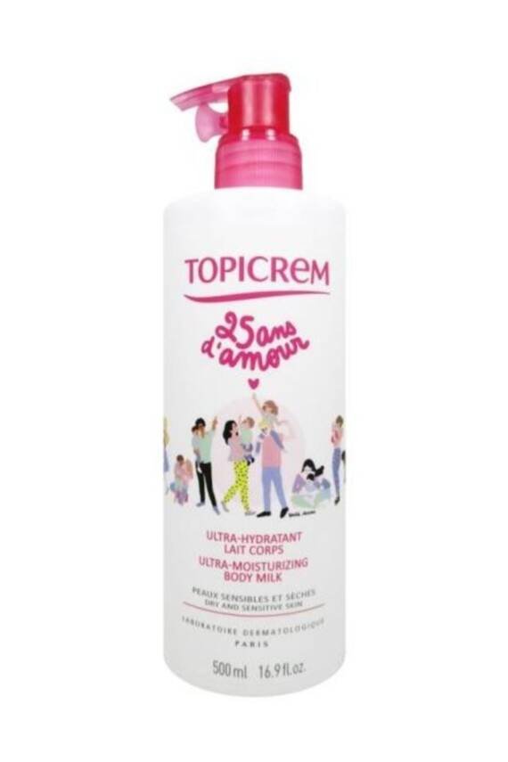 Topicrem Ultra Moisturizing Body Milk 500ml - 1