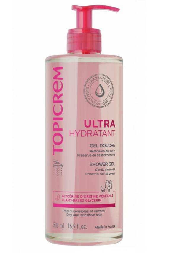 Topicrem Ultra Moisturizing Shower Gel 500 ml - 1
