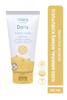 Trukid Daily Spf30 Mineral Sunscreen 100Ml - Trukid