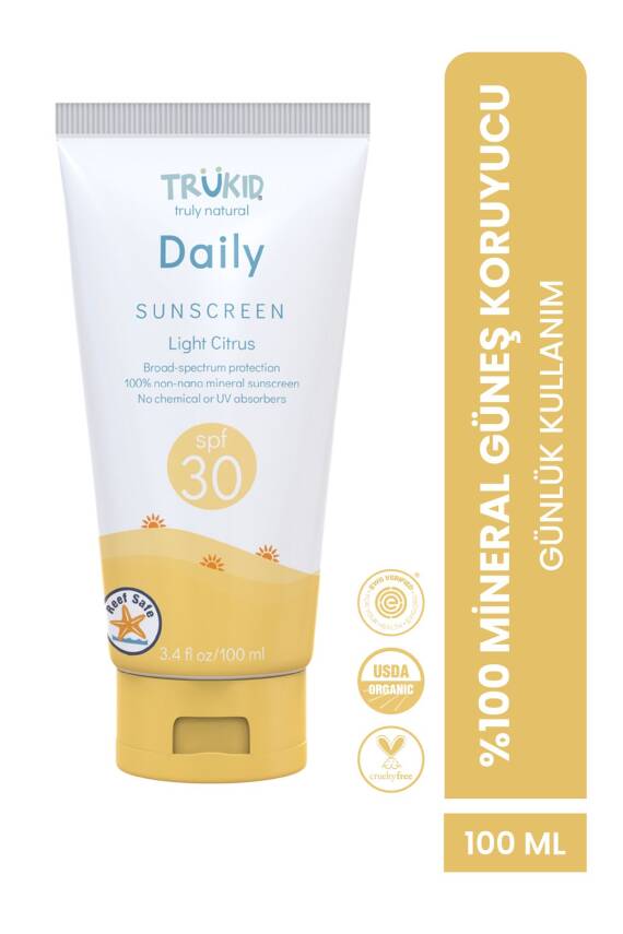 Trukid Daily Spf30 Mineral Sunscreen 100Ml - 1