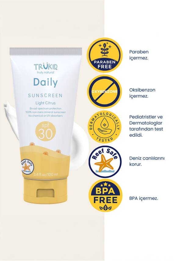 Trukid Daily Spf30 Mineral Sunscreen 100Ml - 7