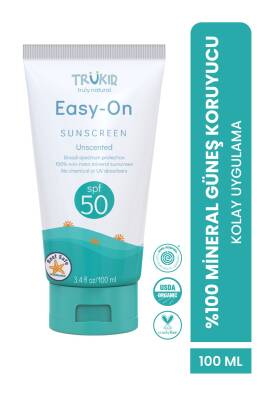 Trukid Easy On SPF50 Güneş Koruyucu 100 ml – Hassas Ciltler İçin Etkili Koruma - 1