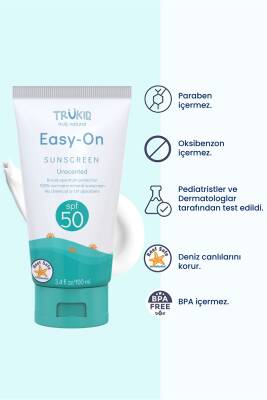 Trukid Easy On SPF50 Güneş Koruyucu 100 ml – Hassas Ciltler İçin Etkili Koruma - 2