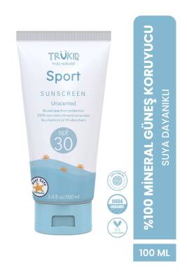 Trukid Sport Spf30 Mineral Sunscreen 100Ml - Trukid