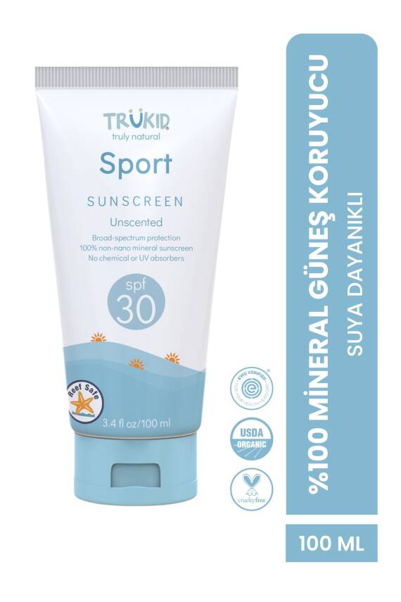 Trukid Sport Spf30 Mineral Sunscreen 100Ml - 1