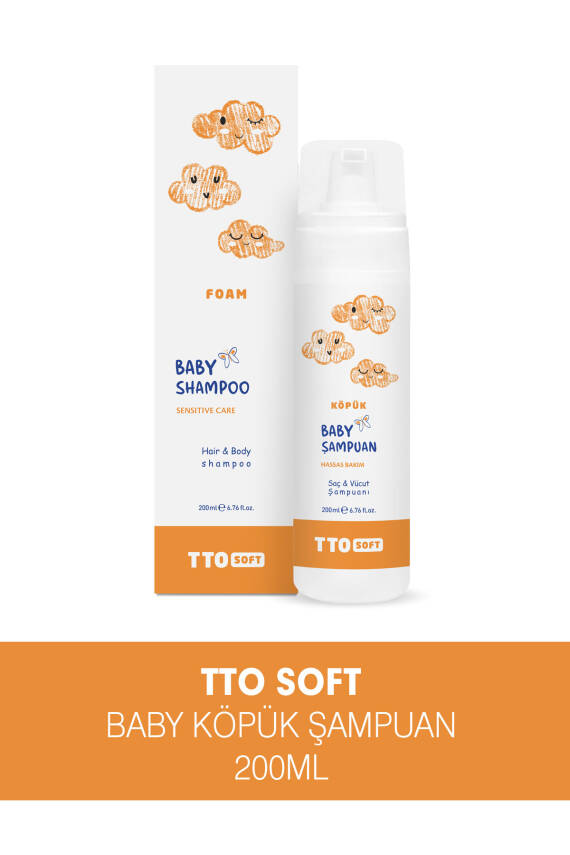 Tto Baby Sensitive Care Bebek Şampuanı 200ml - 1