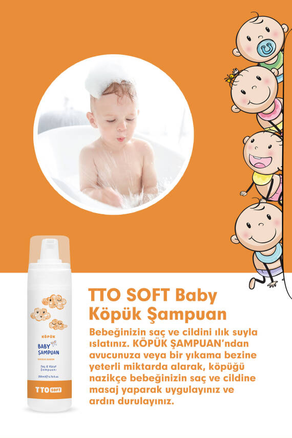 Tto Baby Sensitive Care Bebek Şampuanı 200ml - 4